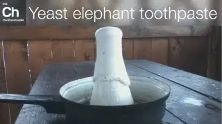 Make Elephant toothpaste from Baking Yeast