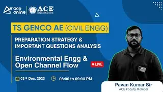 TSGENCO-AE (Civil) | Environmental Engg & Open Channel Flow |Preparation Strategy, Imp Ques Analysis