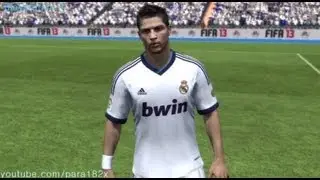 FIFA 13 Graphics Comparison - PS3 vs. 360  - Real Madrid Player Faces