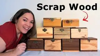 Making Last Minute Fancy Gift Boxes Out of Scrap Wood
