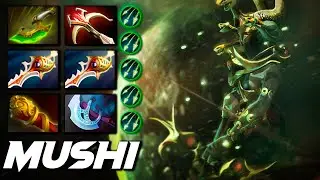 Mushi Medusa Raid Boss - Dota 2 Pro Gameplay [Watch & Learn]