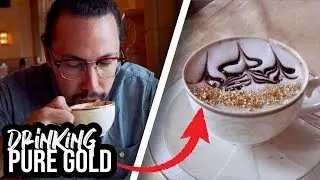 DRINKING PURE GOLD + Grand Mosque // Abu Dhabi, United Arab Emirates