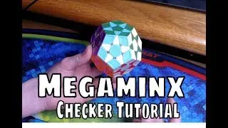 MEGAMINX CHECKER PATTERN - NO DISASSEMBLY REQUIRED - Quick Tutorial
