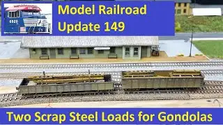 MRUV 149: Two Scrap Steel Loads for Gondolas