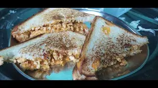 Egg sandwich - will be ready in 10minutes #10minsnacks