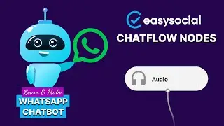 Audio Node, How to send audio message in your WhatsApp chatbot
