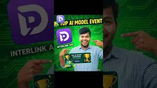 Interlink App Top 51 AI Model Event 🔥 $22400 Prize Money 😱 | Telugu Shorts