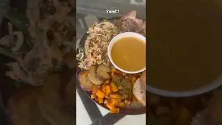 Vegan Thanksgiving feast!! So blessed&hearts;️