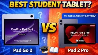 OnePlus Pad Go 2 vs Redmi Pad 2 Pro (2026) &mdash; Which is Best Tablet for Students?