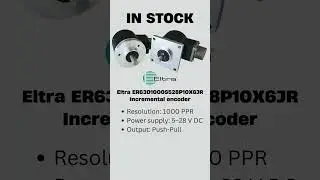 Eltra Encoder ER63D1000S528P10X6JR IN STOCK! #industrialautomation #eltraencoder #encoder