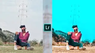 Lightroom cc Blue Sky Editing Tutorial | Lightroom Blue Tone Photo Editing 2020 | JOY EDITZ