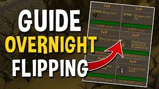 The Secret to Picking Profitable Items for Overnight Flipping! Overnight Flipping Guide [OSRS]