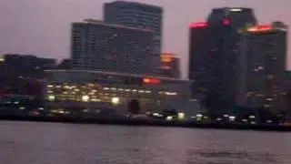 Dusk on the Algiers Ferry