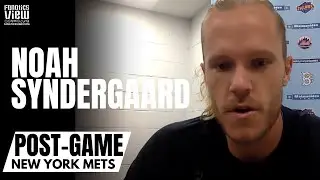 Noah Syndergaard Reacts to Pitching In First Game Since 2019 & New York Mets Rehab Assignment