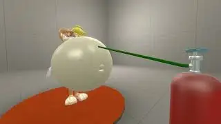Lola Bunny Air Belly Inflation