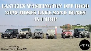Eastern WA Off Road: 2025 Moses Lake Sand Dunes 4x4 Trip