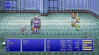 FINAL FANTASY IV Pixel Remaster Barnabas and Dr. Lugae  Battle