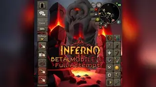 Testing New OSRS Mobile UI - Inferno Attempt on Beta World