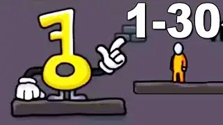 One Level 3 Stickman Jailbreak (by RTU Studio) Gameplay Walkthrough 1-30 Levels (Android)