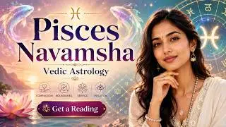 Pisces Natal to Navamsha: How Compassion, Giving & Boundaries Shape Your Soul Path