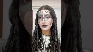 KISS MAKEUP 🩶🎸 Halloween looks #kiss #rock