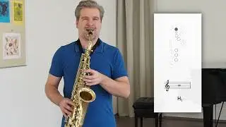 Prvn&iacute; t&oacute;ny na SAXOFON