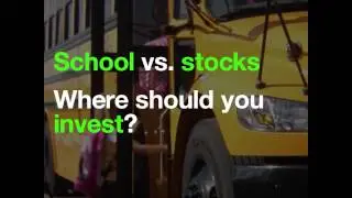 Looking at return to investment with education