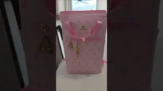 what fits inside the stanley x love shack fancy Madeleine backpack cooler and a look inside