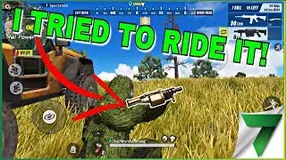 RIDING THE GRENADE LAUNCHER! | Rules of Survival