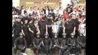 ضباط الامن المركزى قطاع طنطا يقومون بزيارة ترفيهية الى مدرسة الامريكان (الزيارة الثانية).