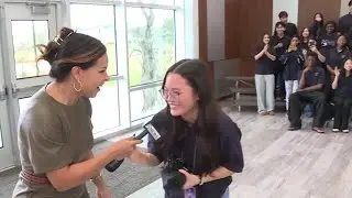 Congratulations, Giao Tran! Scholarship winner from Kerr High School mentors younger students