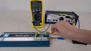 Mini rail gun demo of the motor effect