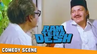 Prem Chopra Comedy Scene From Ram Tera Desh राम तेरा देश 1984,Hindi Drama Movie