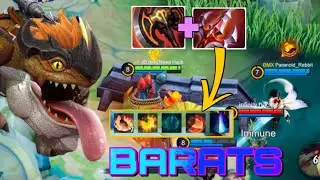 BARATS BEST BUILD 2022, BARATS BEST SPELL & EMBLEM SET 2022 MOBILE LEGENDS