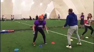 Training team of American football 
