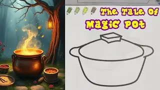 Coloring While Listening to Stories | Magic Pot