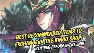 BEST RECOMMENDED ITEMS TO EXCHANGE IN THE BINGO SHOP BEFORE END! [ Demian Saga ]