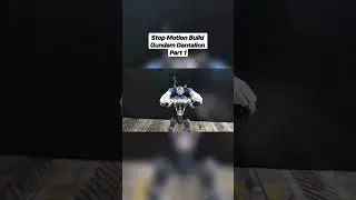 Gundam Dantalion Stop Motion Build Part 1 #shortvideo #shorts #stopmotion #stopmotionbuild #gundam