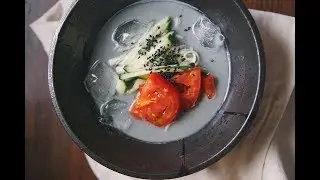 Cold Black Bean Noodles: 콩국수, 수미네 반찬 보고 따라해 봤어요.