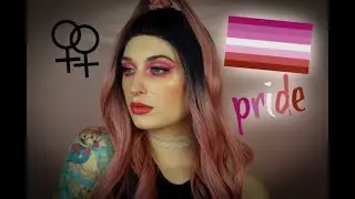 Lesbian Pride Inspired Makeup