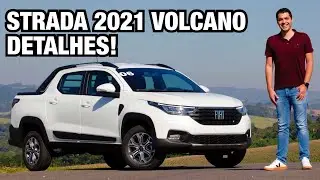FIAT STRADA 2021 VOLCANO EM DETALHES - Falando de Carro