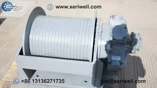 Marine Ship Deck  Shipyard Electric Boat Anchor Windlass Vessel Barge Diesel Hydraulic Mooring Winch