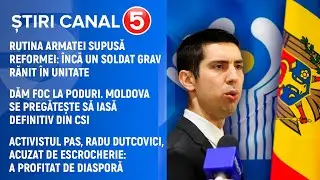 Știri Canal5 20.01.2026 18:00