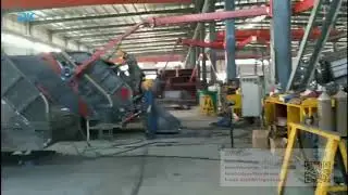 Compressed garbage truck