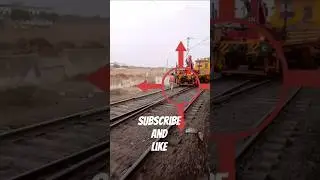railway train JCB track machine #train #railvlogger #railway #railwaycontent #indianrailways