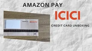 Amazon Pay ICICI Bank Credit 💳 Unboxing In Telugu.