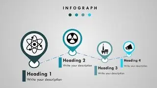 Make Simple Presentation Infographic slide animation on Powerpoint