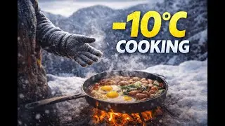Cooking Breakfast at -10&deg;C in the Snow ❄️🔥