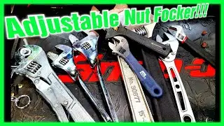 Adjustable Wrench (Crescent Wrench) cornwell sears  USA,Spain,Japan,Taiwan made & Amazon Basic.