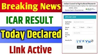 icar result 2021icar result date icar cut off 2021icar result 2021 | icar rank / score icar result